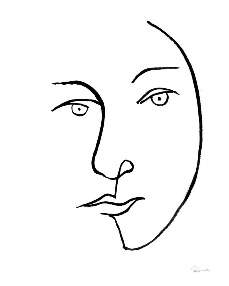 Ink Women IV art print by Sue Schlabach for $57.95 CAD
