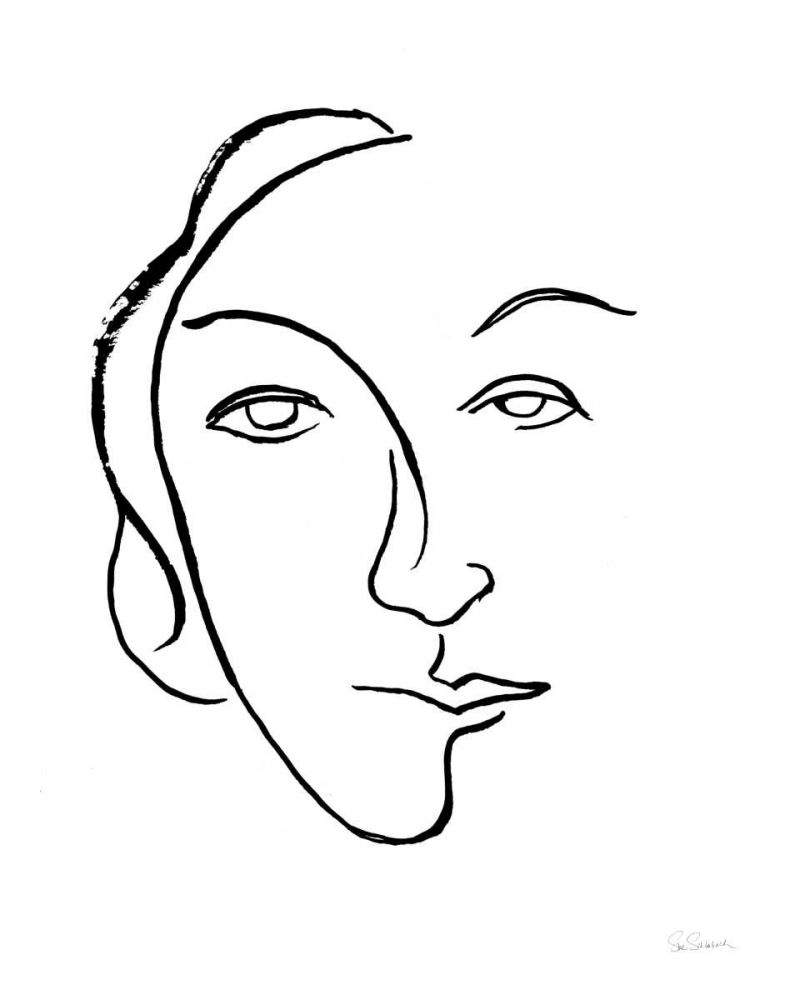Ink Women V art print by Sue Schlabach for $57.95 CAD