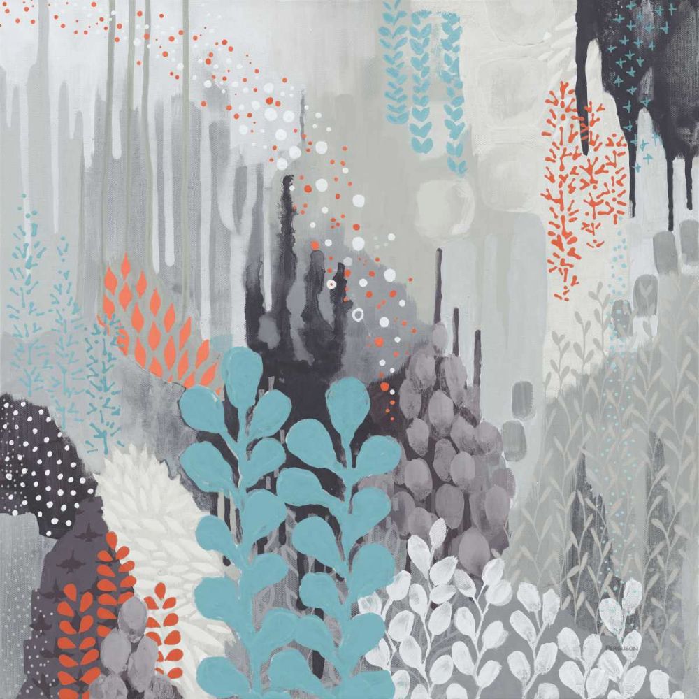 Gray Forest II art print by Kathy Ferguson for $57.95 CAD