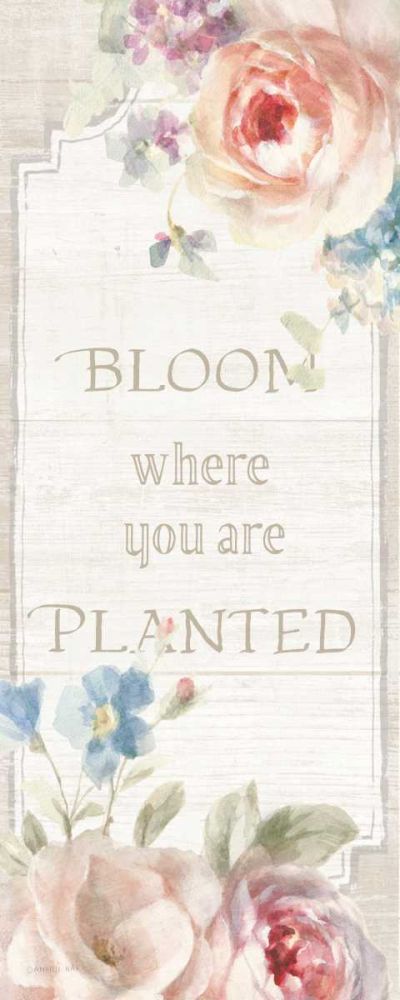 Cottage Garden VI on wood art print by Danhui Nai for $57.95 CAD