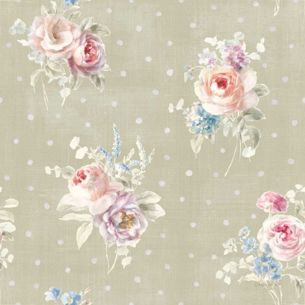 Cottage Garden Pattern VIIIC art print by Danhui Nai for $57.95 CAD
