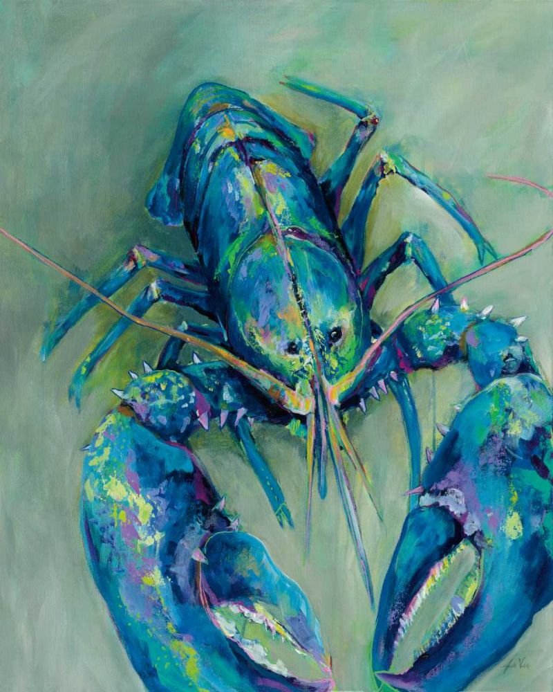 Blue art print by Jeanette Vertentes for $57.95 CAD