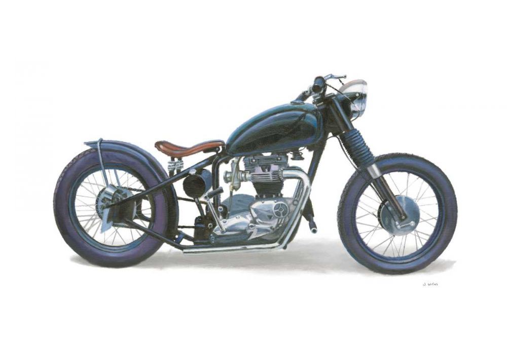 Lets Roll I White art print by James Wiens for $57.95 CAD