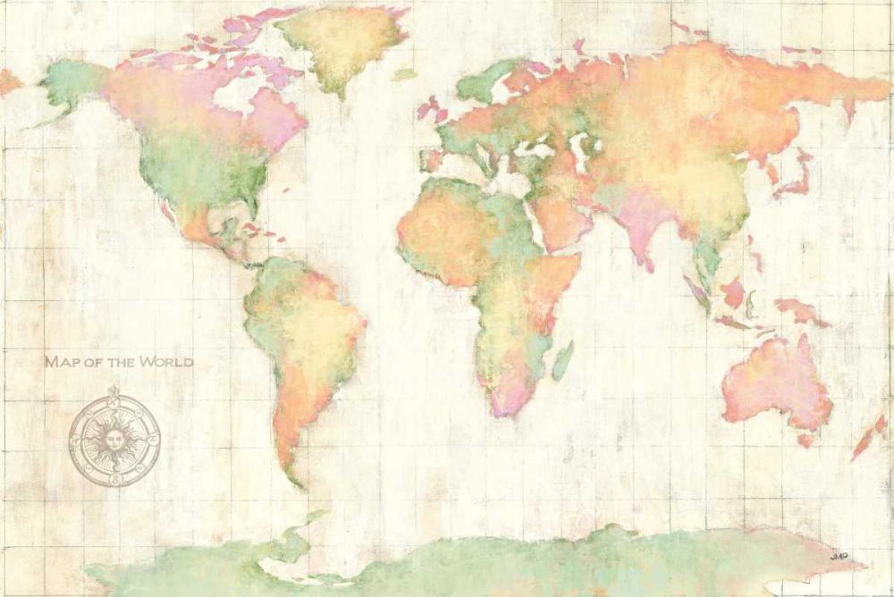 Bright World art print by Julia Purinton for $57.95 CAD