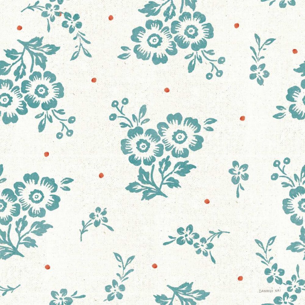Kitchen Floursack Pattern IC art print by Danhui Nai for $57.95 CAD
