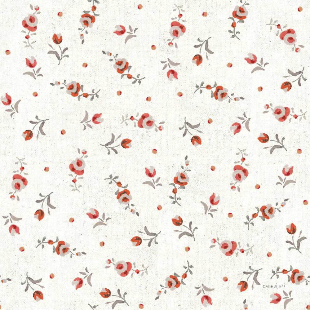 Kitchen Floursack Pattern IIA art print by Danhui Nai for $57.95 CAD