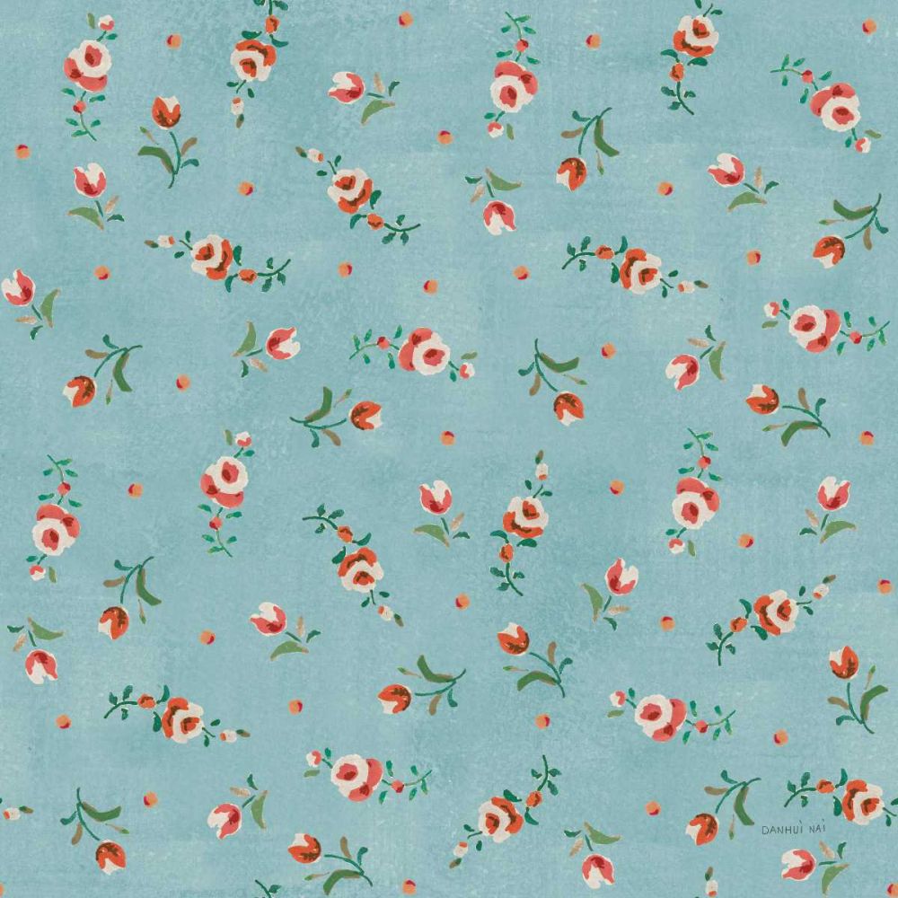 Kitchen Floursack Pattern IIC art print by Danhui Nai for $57.95 CAD