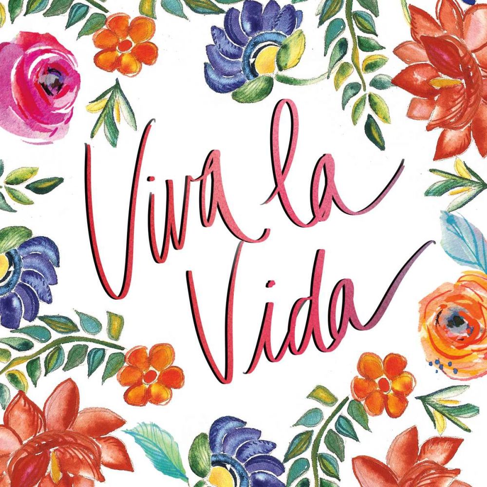 Fridas Flower Fancy II art print by Kristy Rice for $57.95 CAD