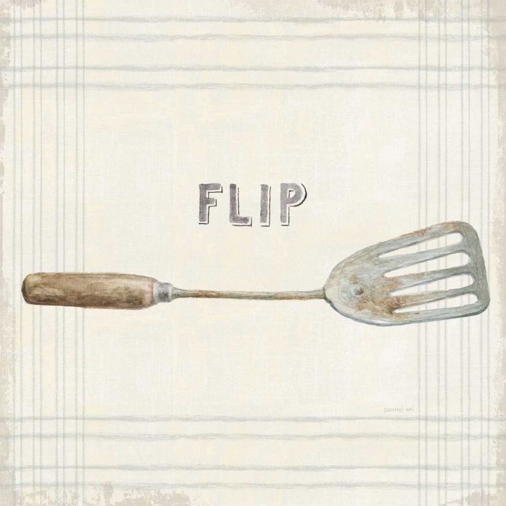 Floursack Kitchen Sign I Neutral Sq art print by Danhui Nai for $57.95 CAD