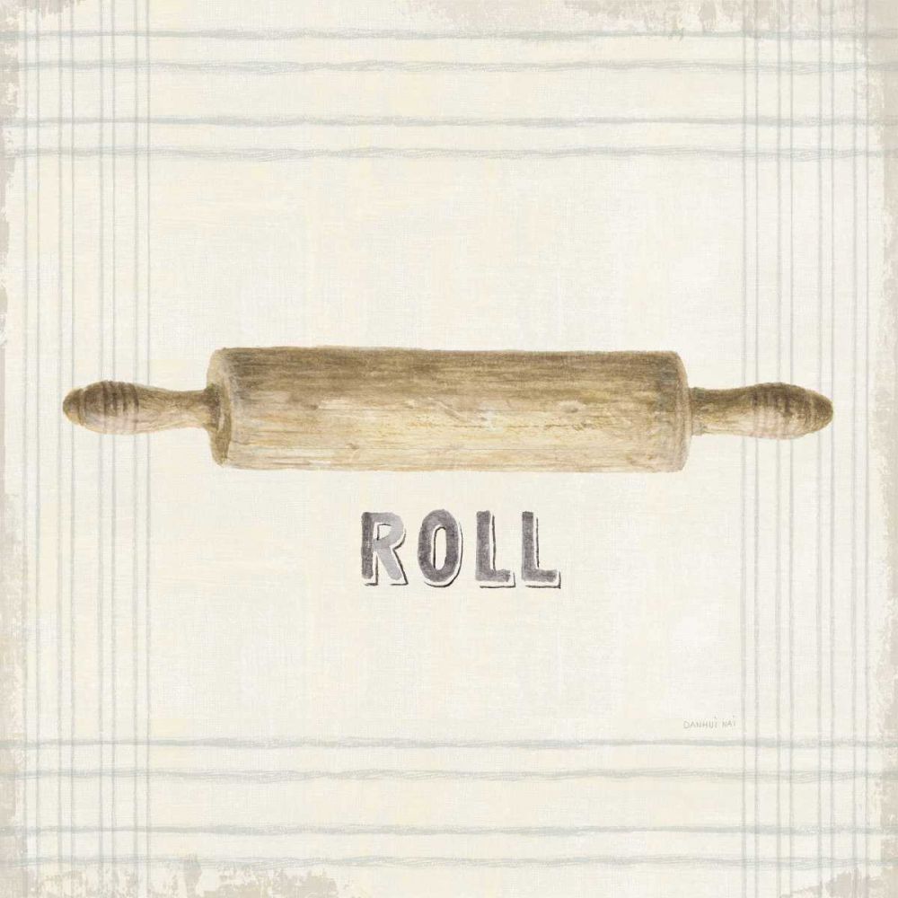 Floursack Kitchen Sign II Neutral Sq art print by Danhui Nai for $57.95 CAD
