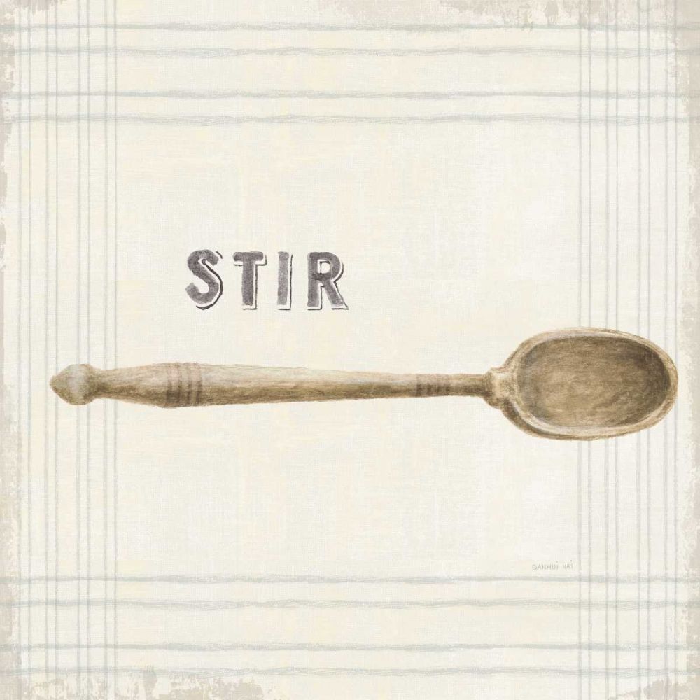 Floursack Kitchen Sign III Neutral Sq art print by Danhui Nai for $57.95 CAD