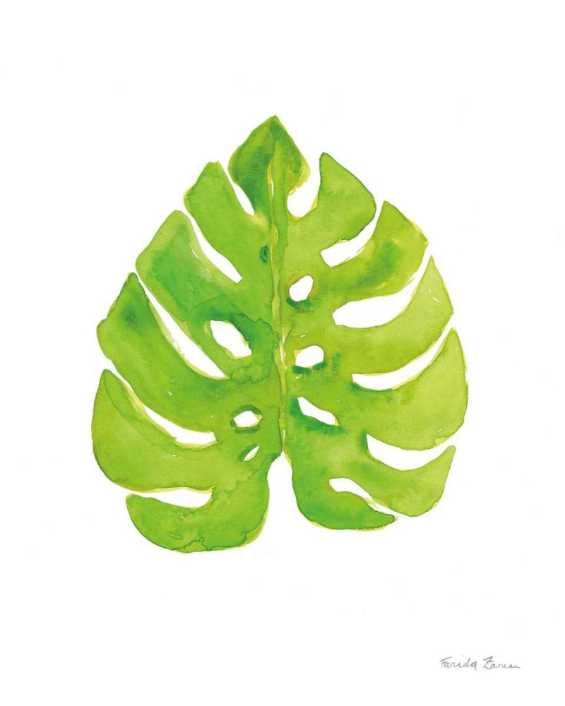 Fresh and Green I art print by Farida Zaman for $57.95 CAD