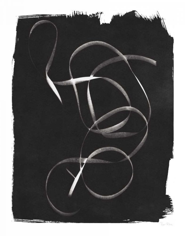 Nature By The Lake Ribbon I BW art print by Piper Rhue for $57.95 CAD