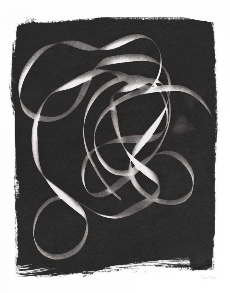 Nature By The Lake Ribbon II BW art print by Piper Rhue for $57.95 CAD