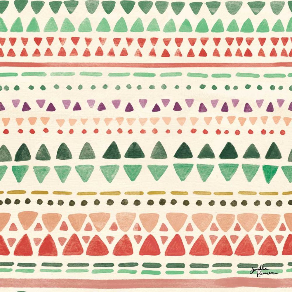 Spring Botanical Pattern III art print by Janelle Penner for $57.95 CAD