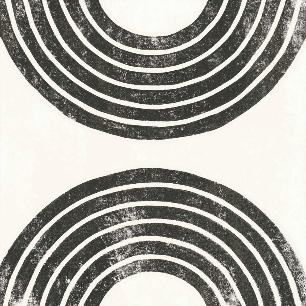 Over the Rainbow BW I art print by Moira Hershey for $57.95 CAD
