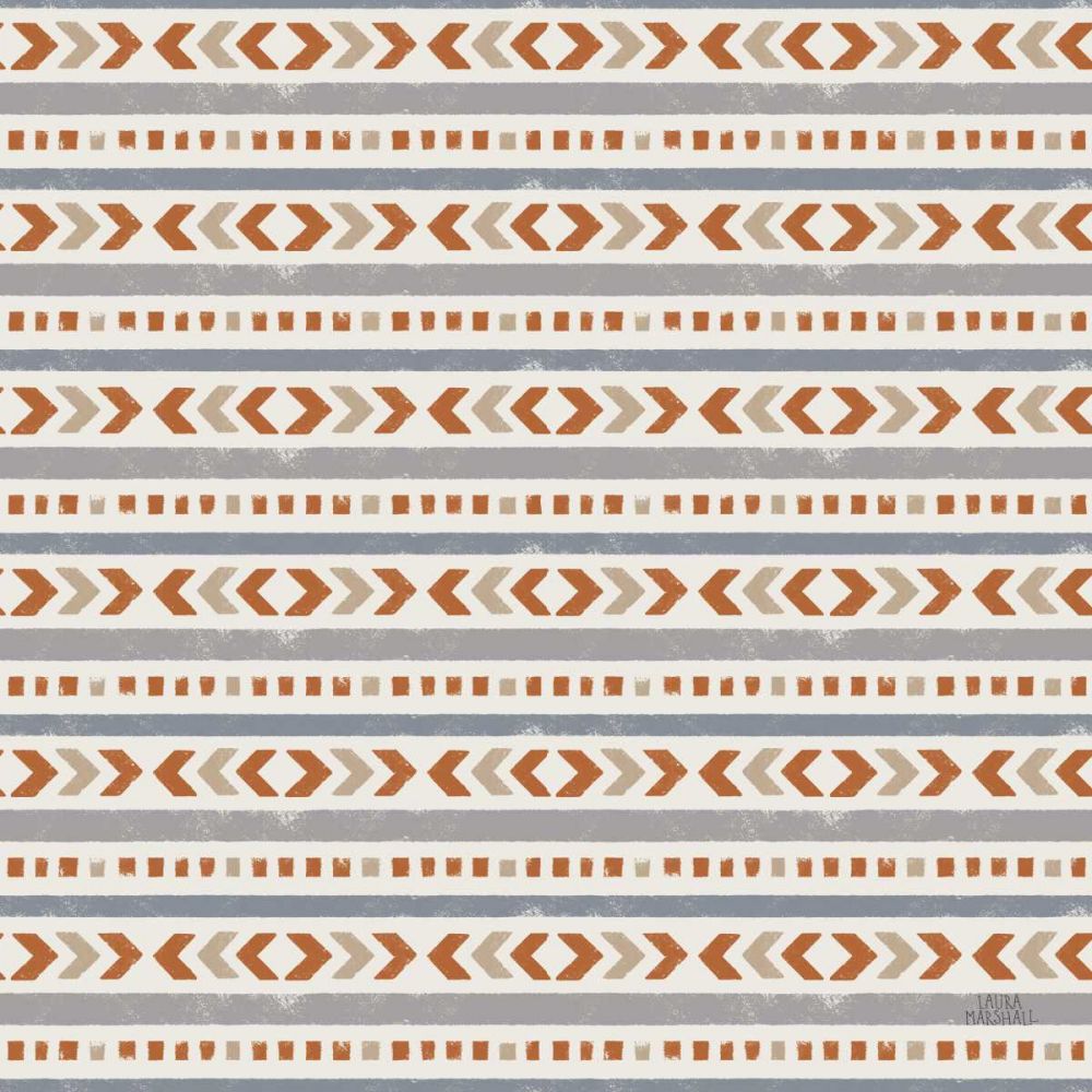 Gone Glamping Pattern IVA art print by Laura Marshall for $57.95 CAD