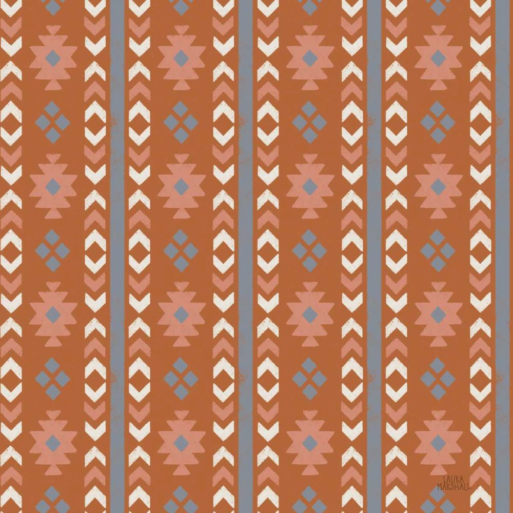 Gone Glamping Pattern VB art print by Laura Marshall for $57.95 CAD
