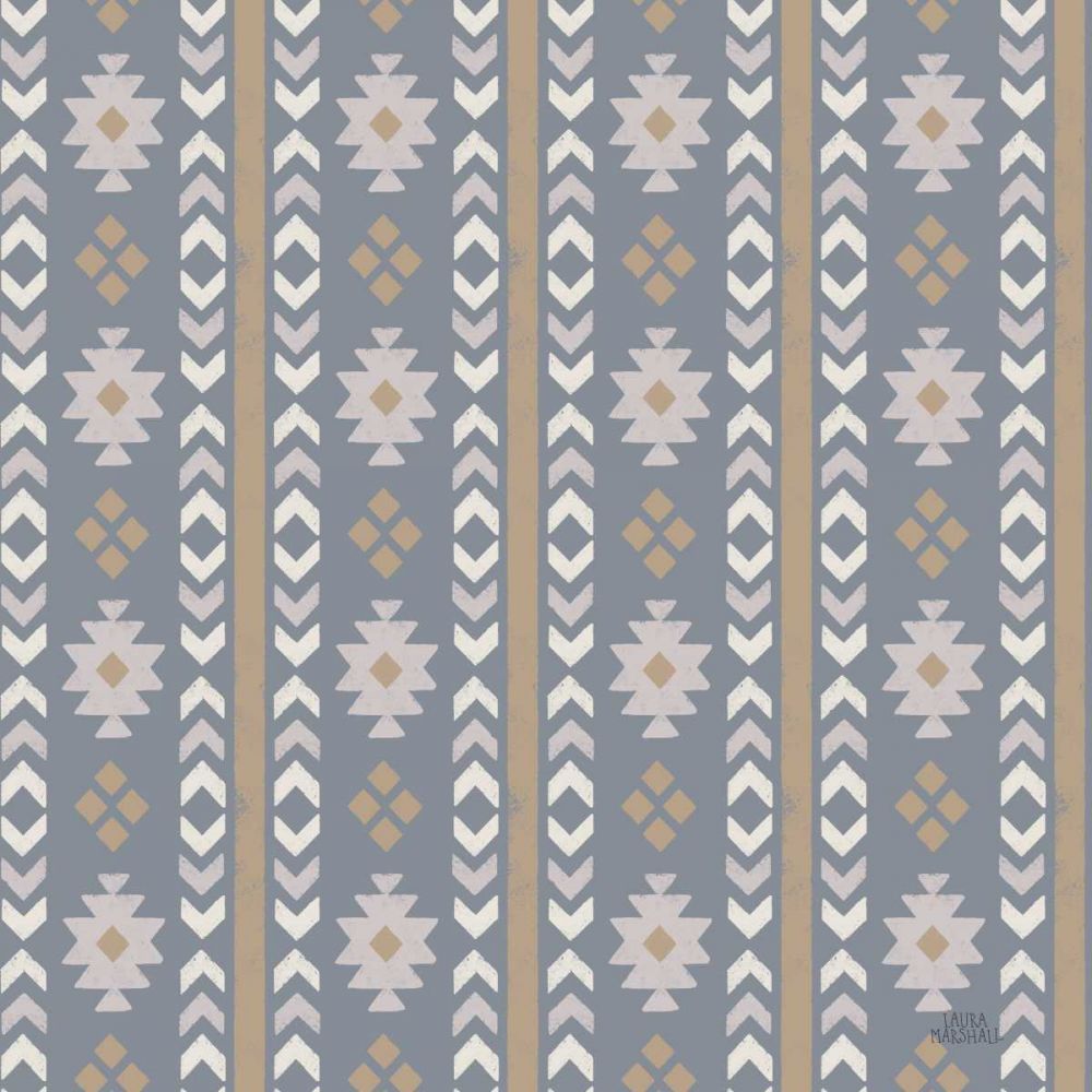 Gone Glamping Pattern VC art print by Laura Marshall for $57.95 CAD