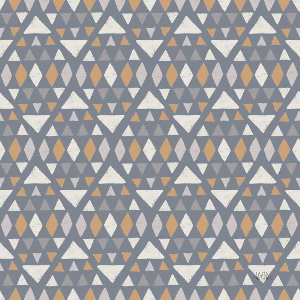 Gone Glamping Pattern VIIIC art print by Laura Marshall for $57.95 CAD