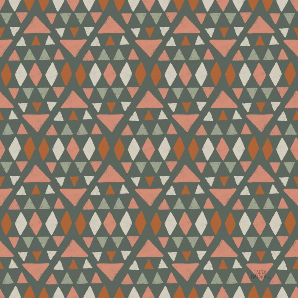 Gone Glamping Pattern VIIID art print by Laura Marshall for $57.95 CAD