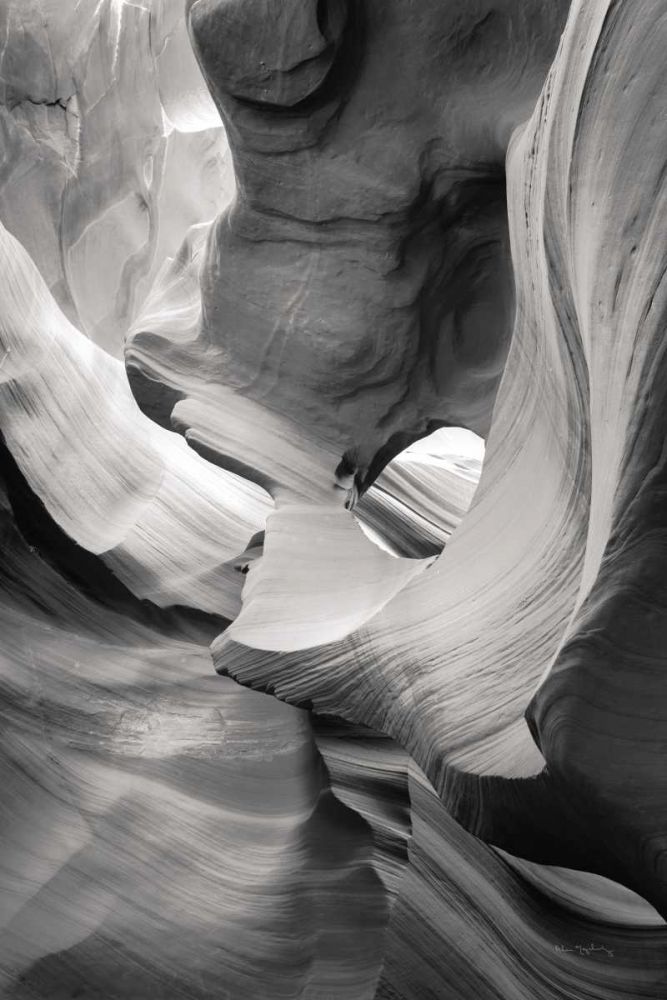 Lower Antelope Canyon IX BW art print by Alan Majchrowicz for $57.95 CAD
