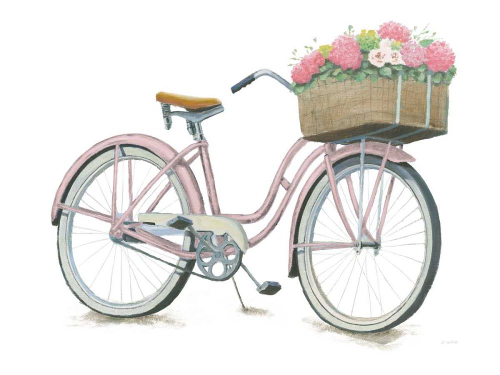 Beach Time II Pink art print by James Wiens for $57.95 CAD