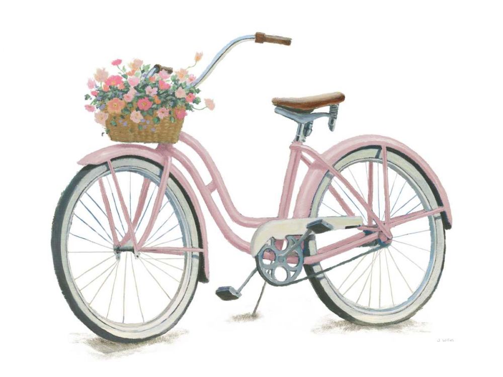 Beach Time III Pink art print by James Wiens for $57.95 CAD