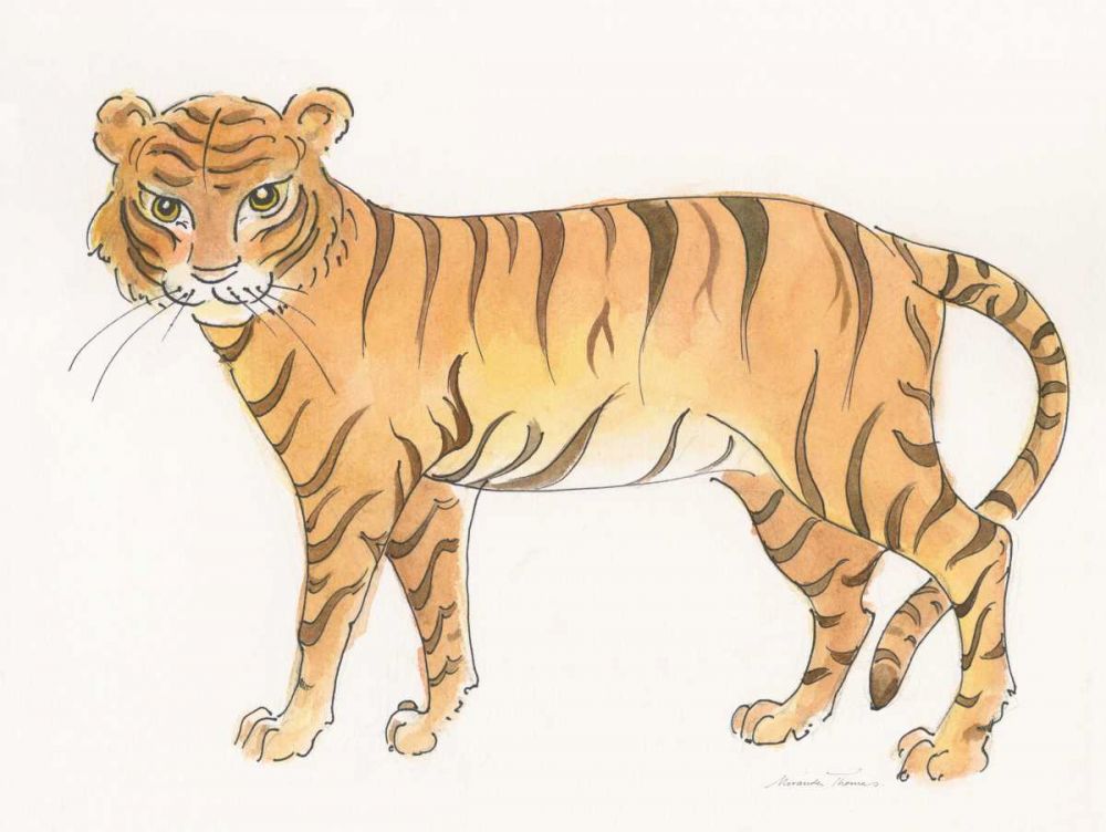 Big Cats III art print by Miranda Thomas for $57.95 CAD