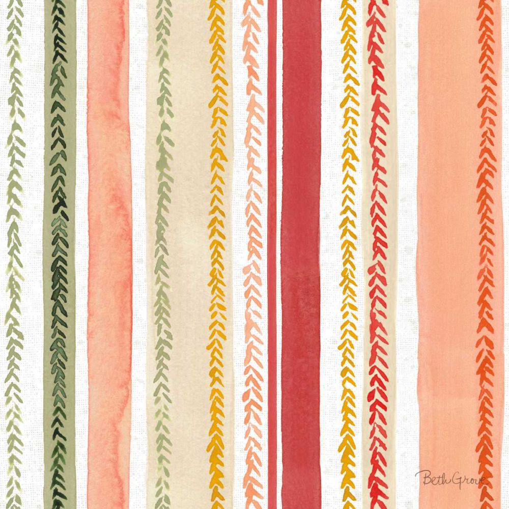 Harvest Bouquet Pattern VI art print by Beth Grove for $57.95 CAD