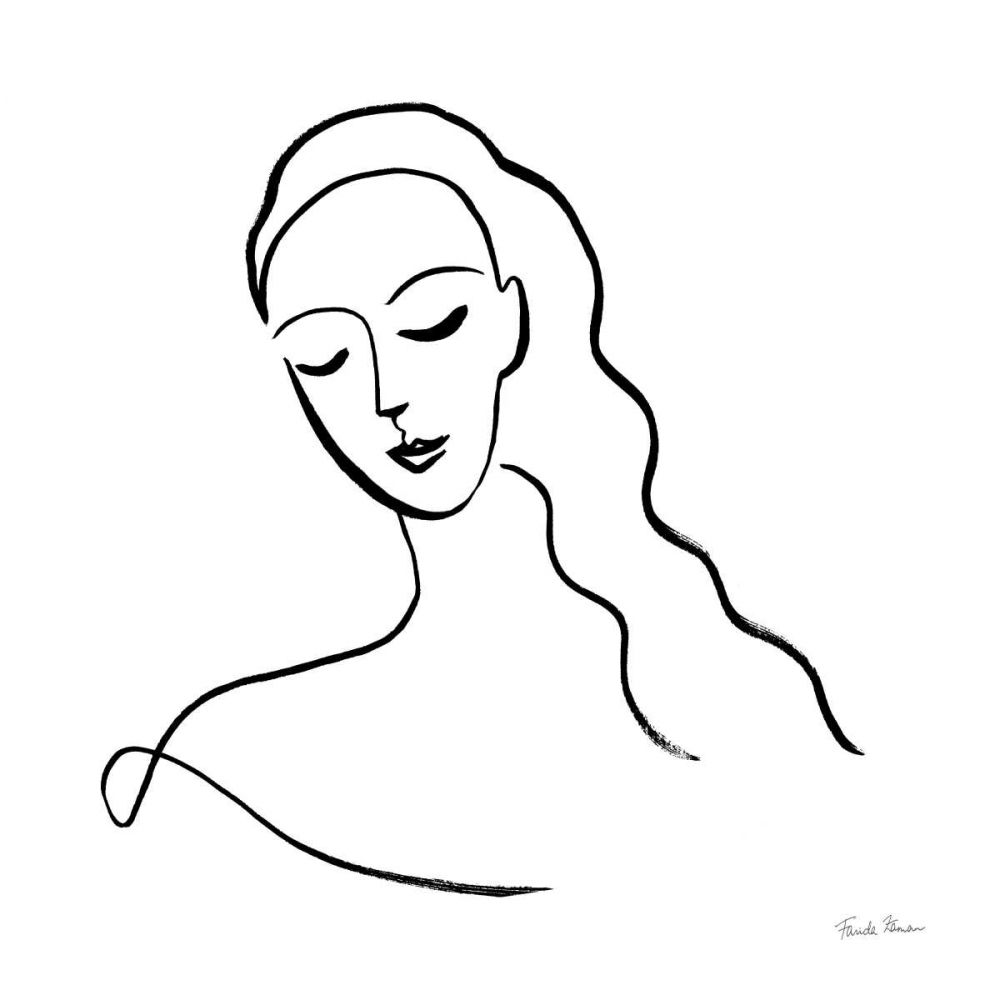 Faces III art print by Farida Zaman for $57.95 CAD