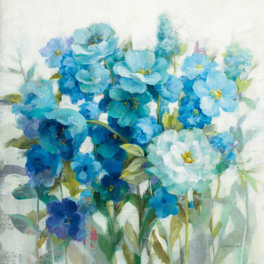 Summer Blues art print by Danhui Nai for $57.95 CAD