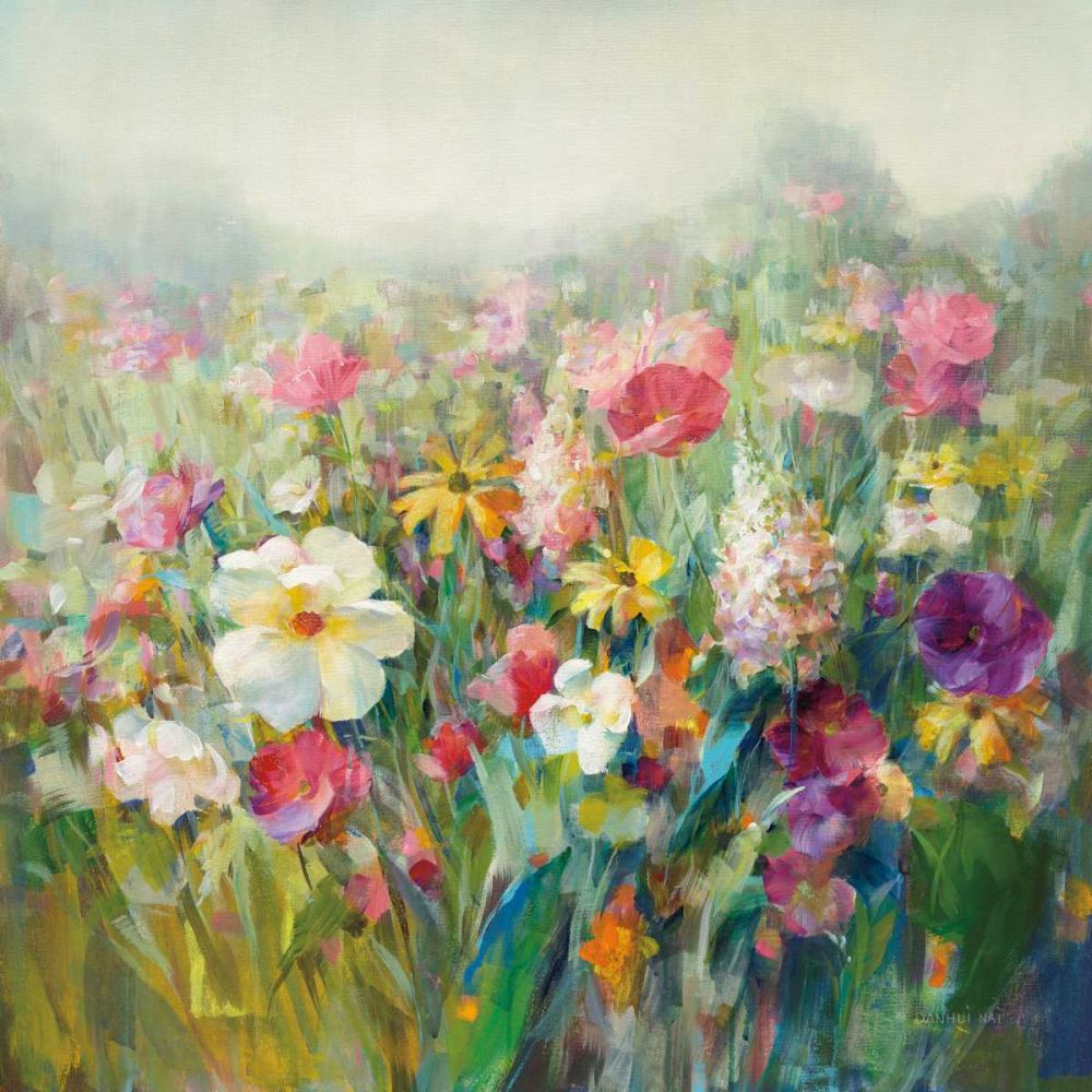 Mountain Meadows art print by Danhui Nai for $57.95 CAD