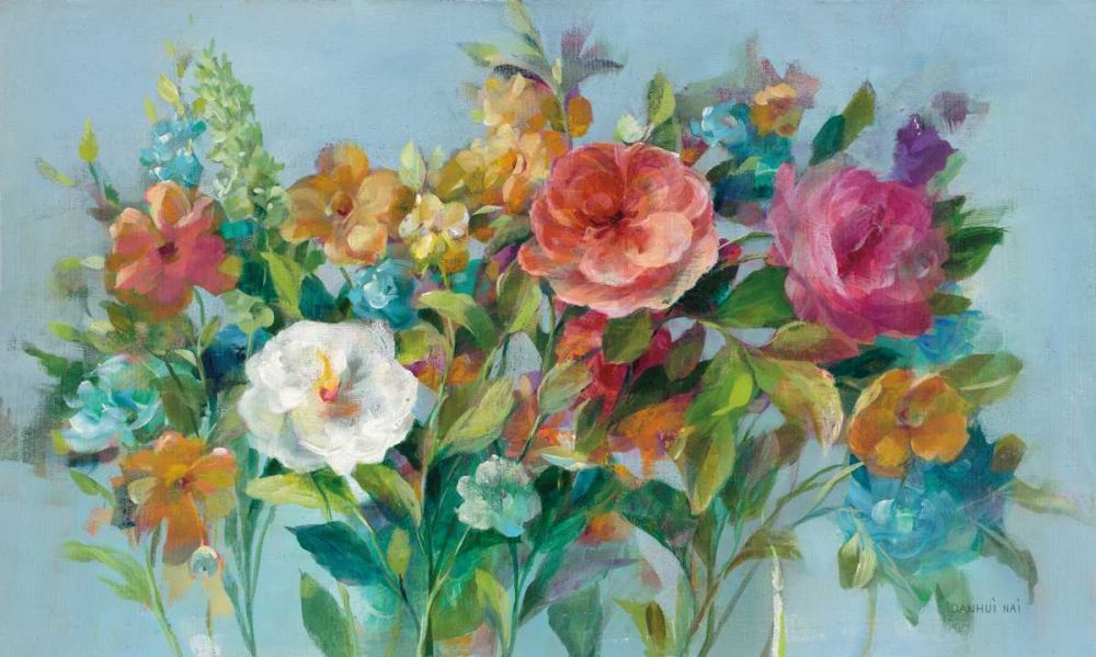 Country Florals art print by Danhui Nai for $57.95 CAD