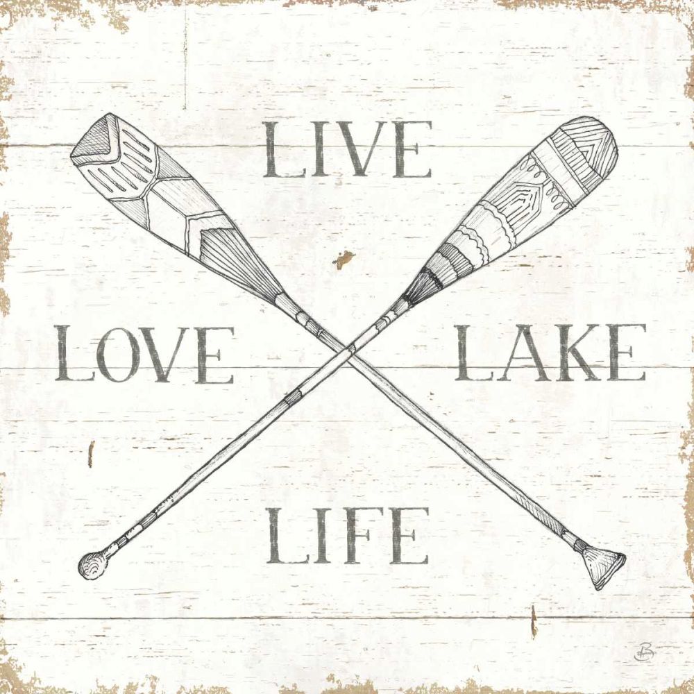 Lake Sketches VI art print by Daphne Brissonnet for $57.95 CAD