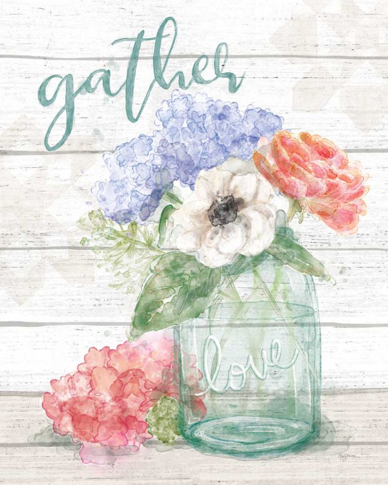 Pastel Flower Market III art print by Mary Urban for $57.95 CAD