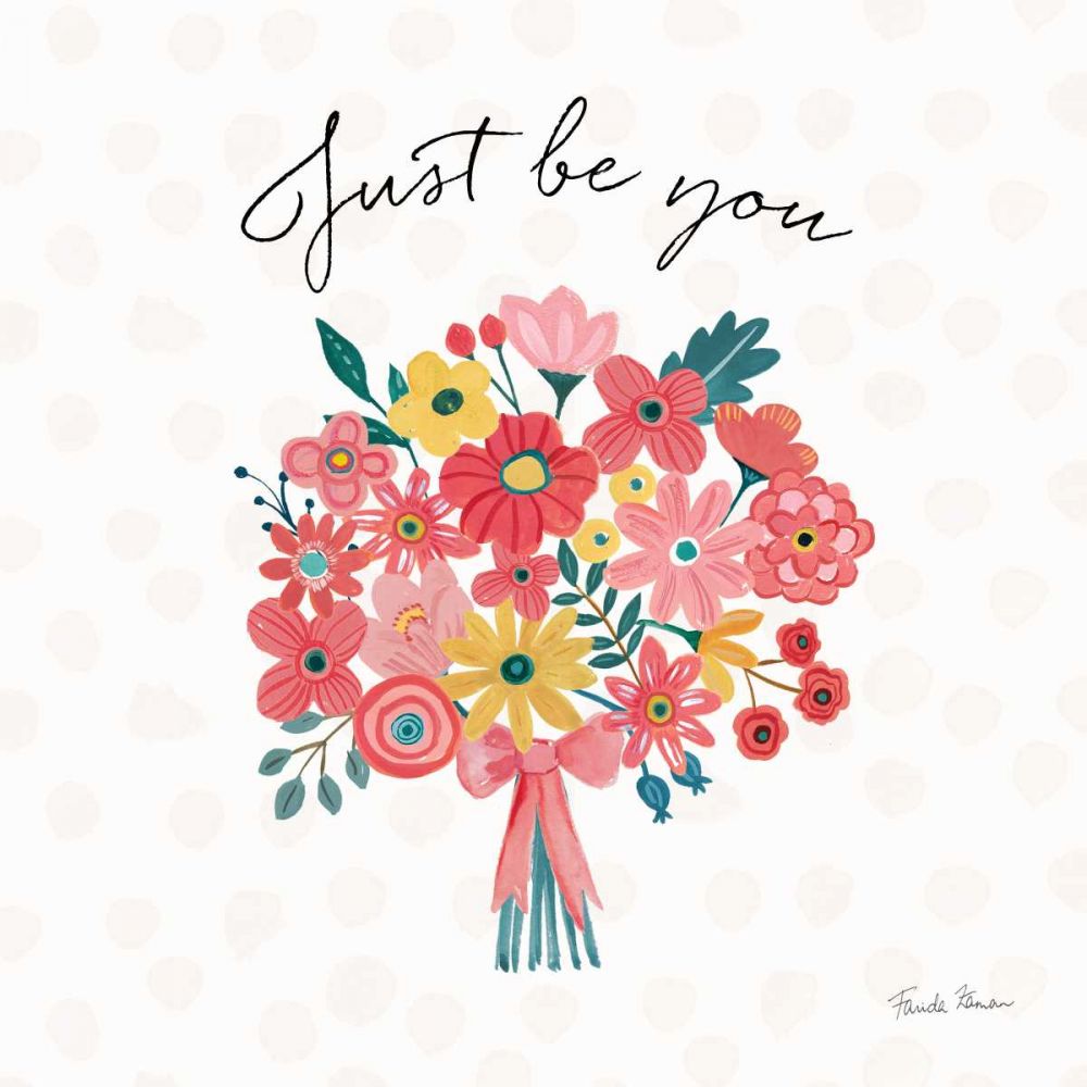 Bright Petals II art print by Farida Zaman for $57.95 CAD