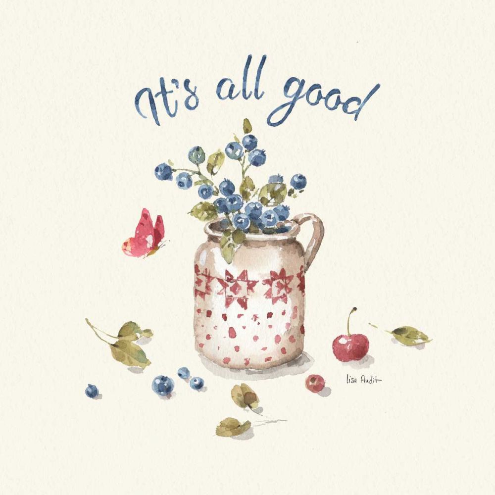 Summer Garden XV art print by Lisa Audit for $57.95 CAD