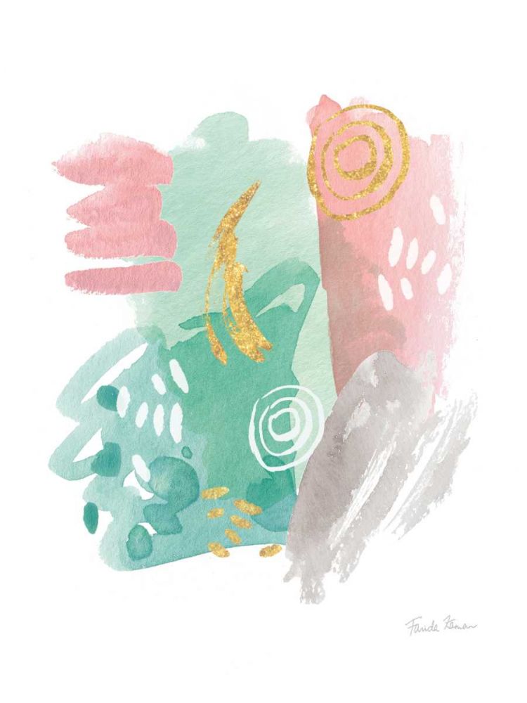 Faridas Abstract I v2 art print by Farida Zaman for $57.95 CAD