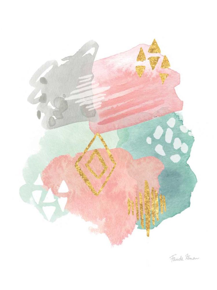 Faridas Abstract II v2 art print by Farida Zaman for $57.95 CAD