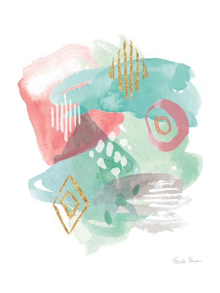 Faridas Abstract III v2 art print by Farida Zaman for $57.95 CAD
