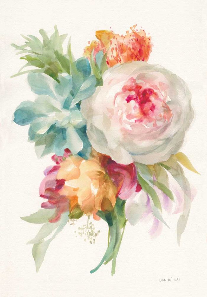 Garden Bouquet I v2 art print by Danhui Nai for $57.95 CAD