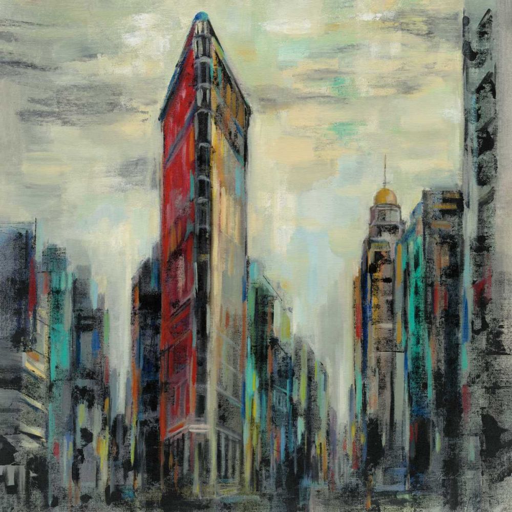 Manhattan Flatiron Building art print by Silvia Vassileva for $57.95 CAD
