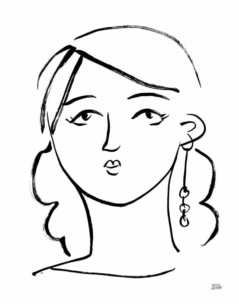 Making Faces I art print by Melissa Averinos for $57.95 CAD