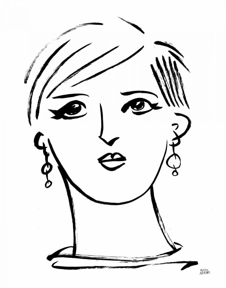 Making Faces II art print by Melissa Averinos for $57.95 CAD