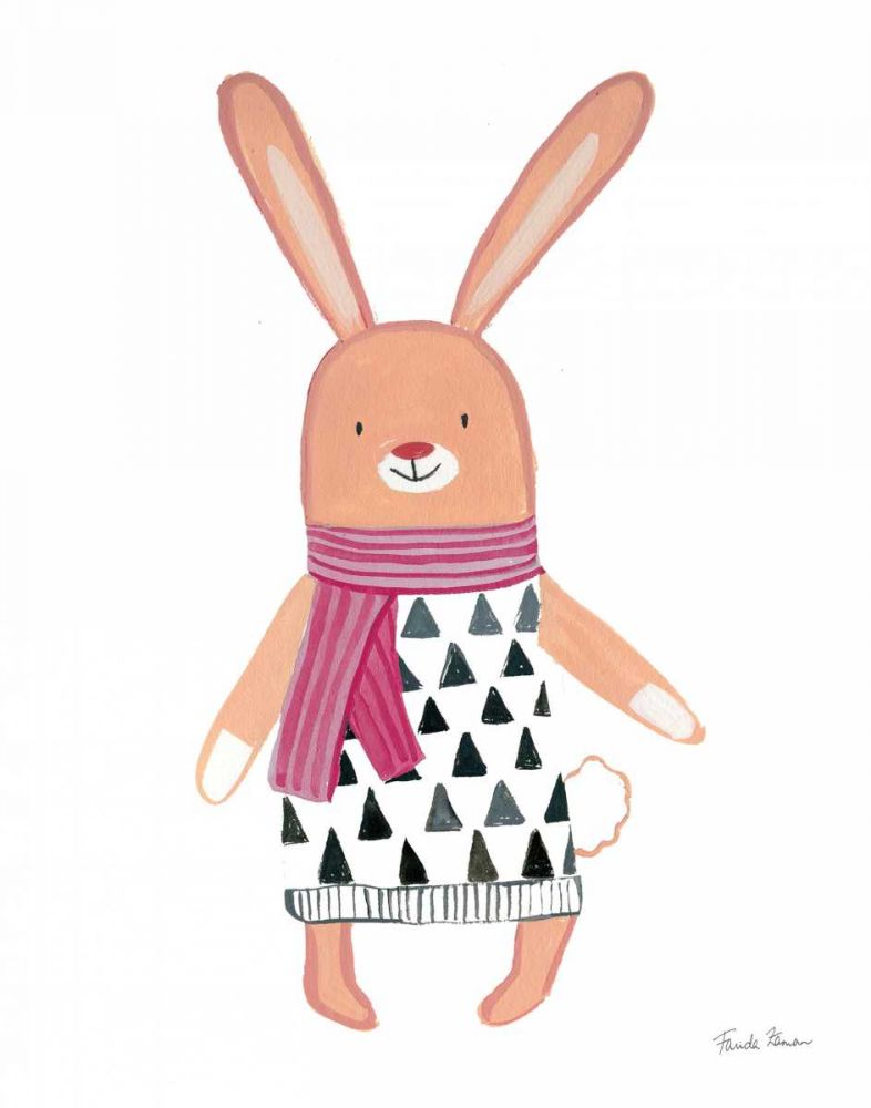 Neighborhood Pals IX Pink art print by Farida Zaman for $57.95 CAD