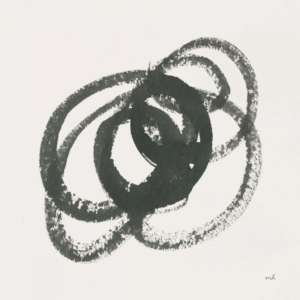 Scribbly Black IV art print by Moira Hershey for $57.95 CAD