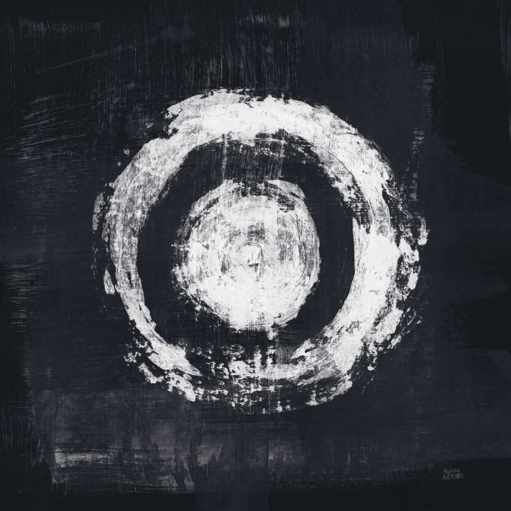 Zen Circle II Black Crop art print by Melissa Averinos for $57.95 CAD
