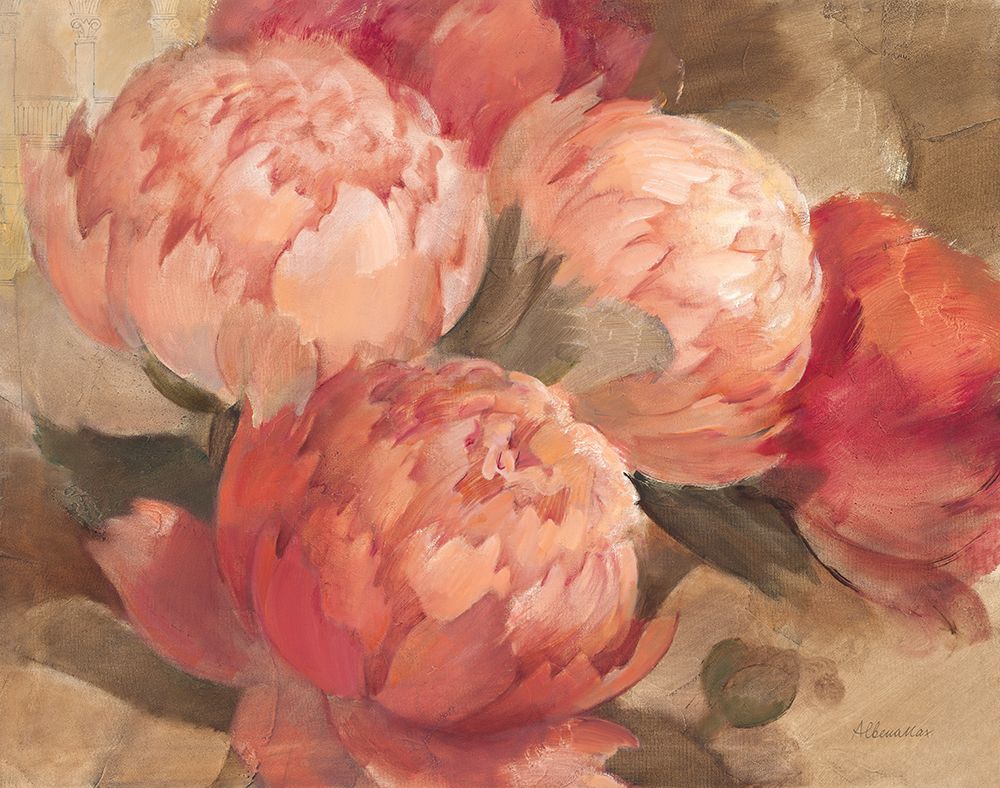 Pretty Pink Peonies art print by Albena Hristova for $57.95 CAD
