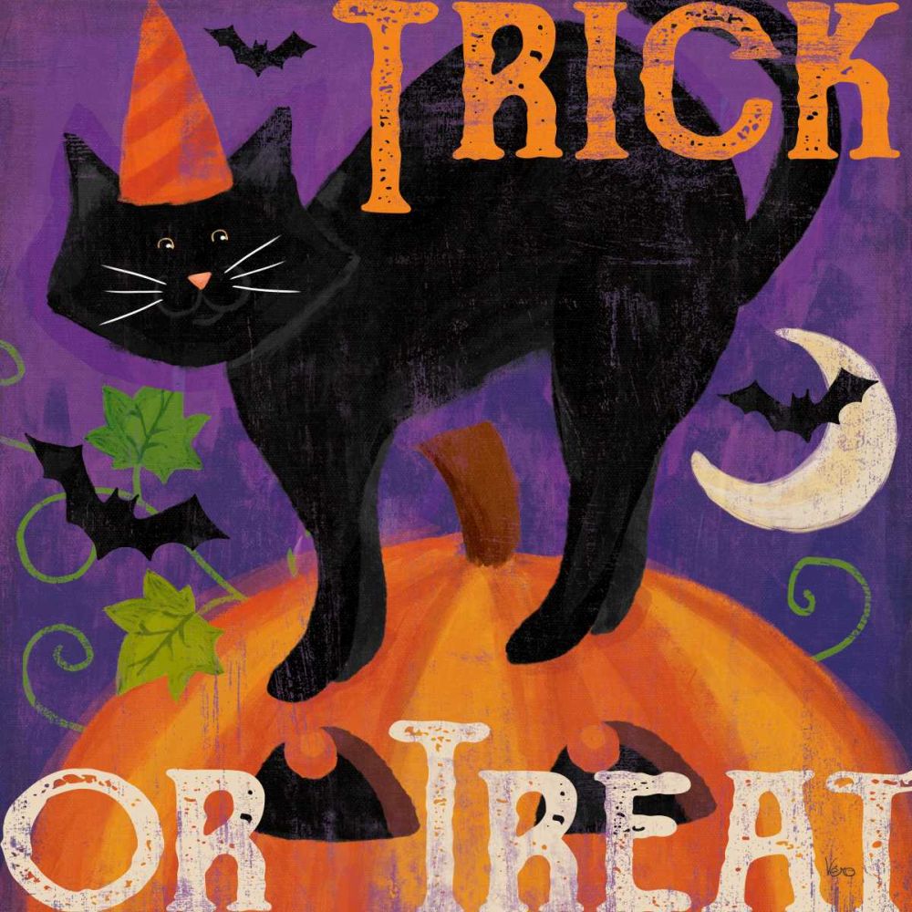 Festive Felines V art print by Veronique Charron for $57.95 CAD